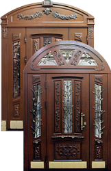 Арочные стальные двери - Изображение